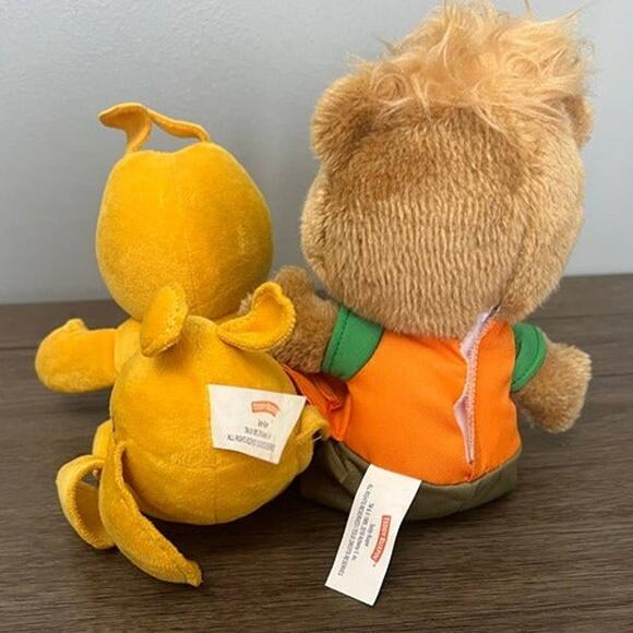 Teddy Ruxpin & Grubby Hug 'N Sing‎ Plush 8" - Picture 2 of 6